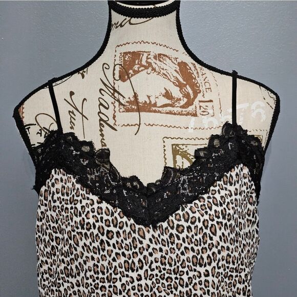 NWT, Everleigh, cheetah print lined tank top. NWT-Size Small - Picture 2 of 8